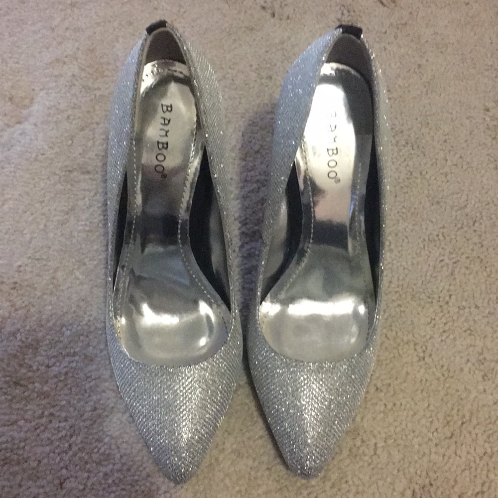 Silver heels